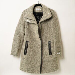 Calvin Klein Heather Grey Peacoat Size Med